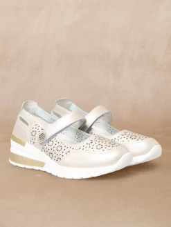 Babies à scratch en cuir