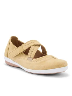 Babies cuir brides croisées