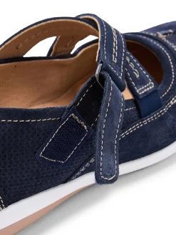 Babies cuir brides croisées