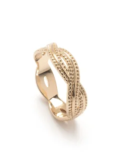 Bague torsadée
