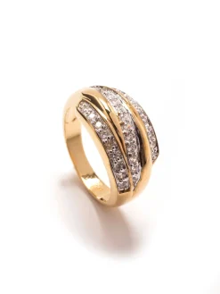 Bague zirconias blancs