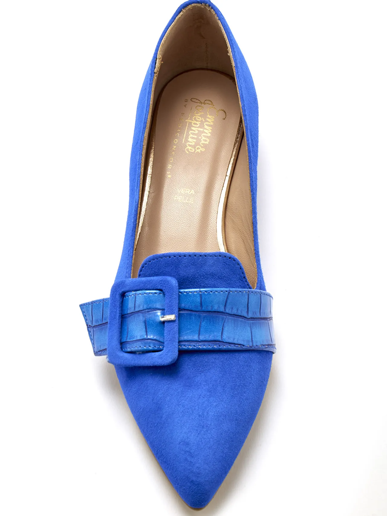 Ballerines à boucle fantaisie