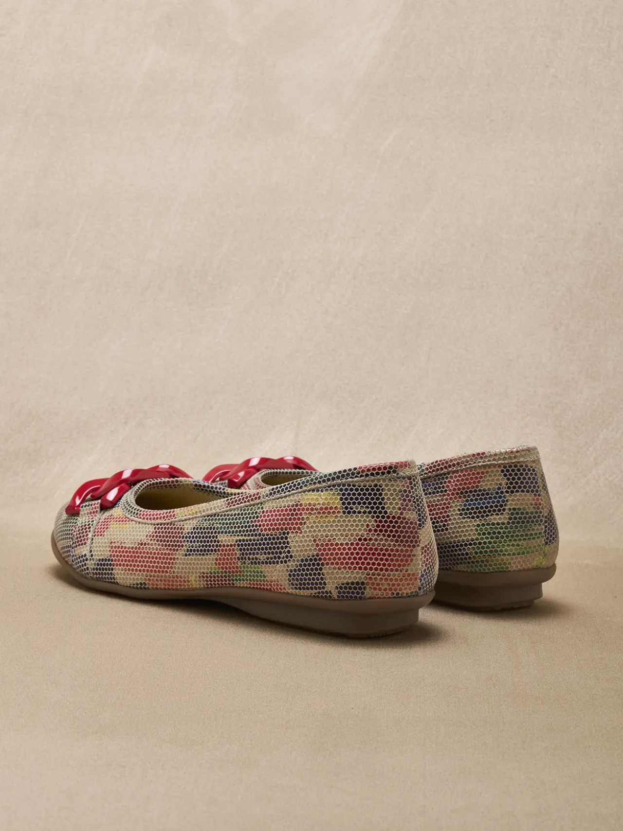 Ballerines à chaînette fantaisie