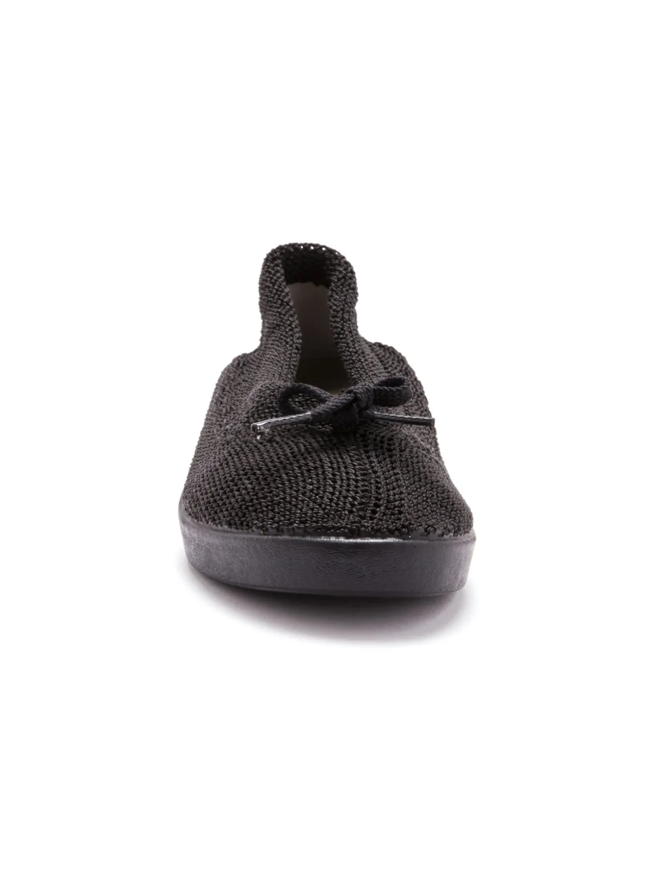 Ballerines au dessus tricoté femme