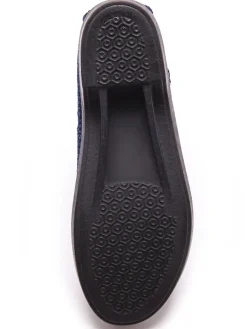 Ballerines au dessus tricoté femme