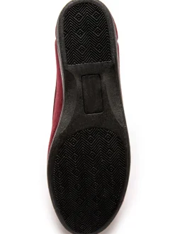 Ballerines brodées fleur largeur confort