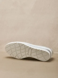 Ballerines compensées pourtour élastiqué