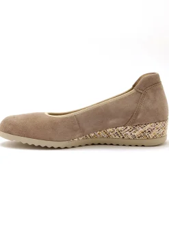 Ballerines compensées semelle amovible