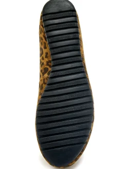 Ballerines cuir velours