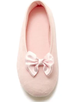 Ballerines plates textile