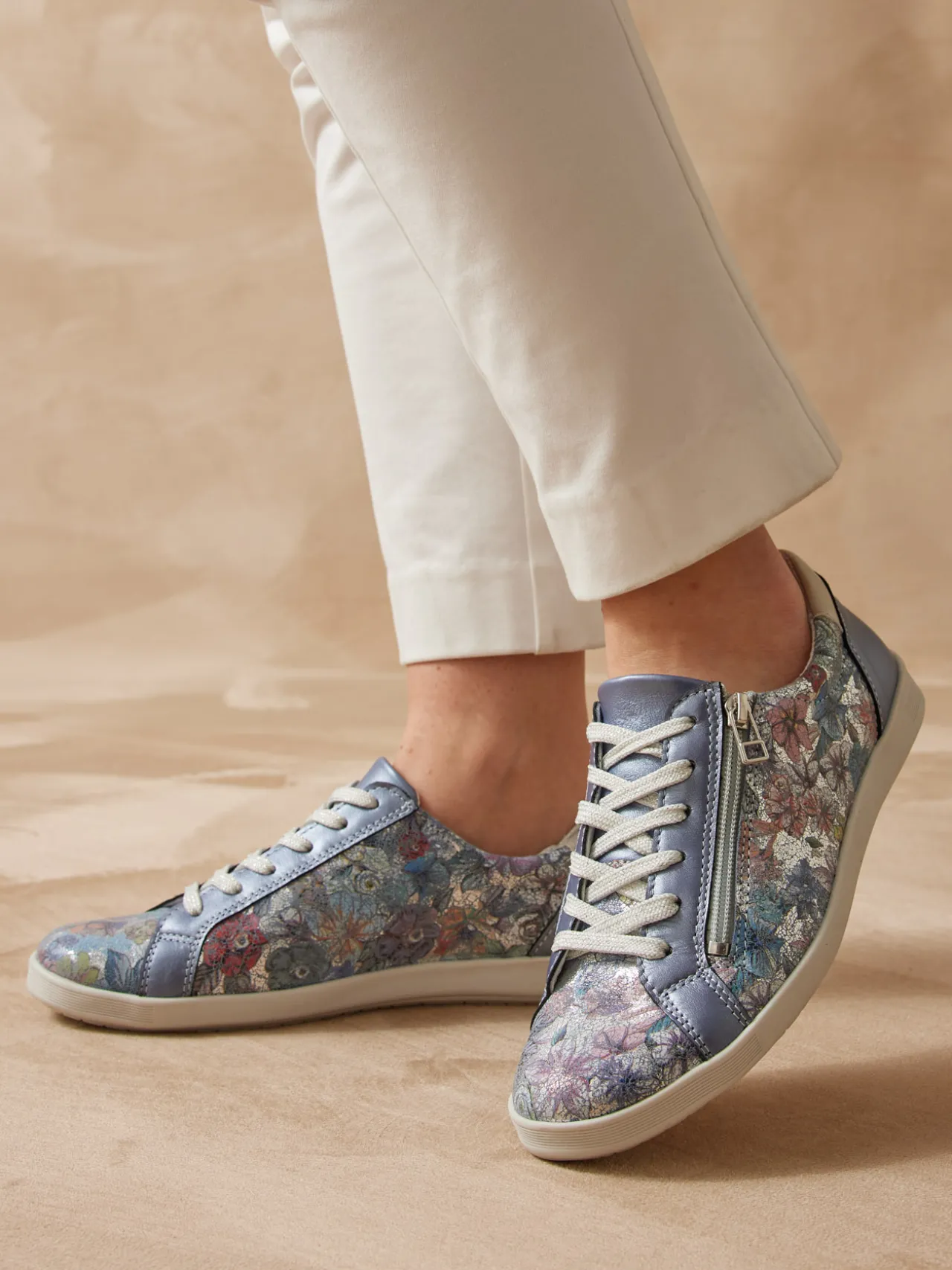 Baskets cuir à aérosemelle®