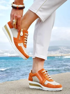 Baskets cuir à aérosemelle®