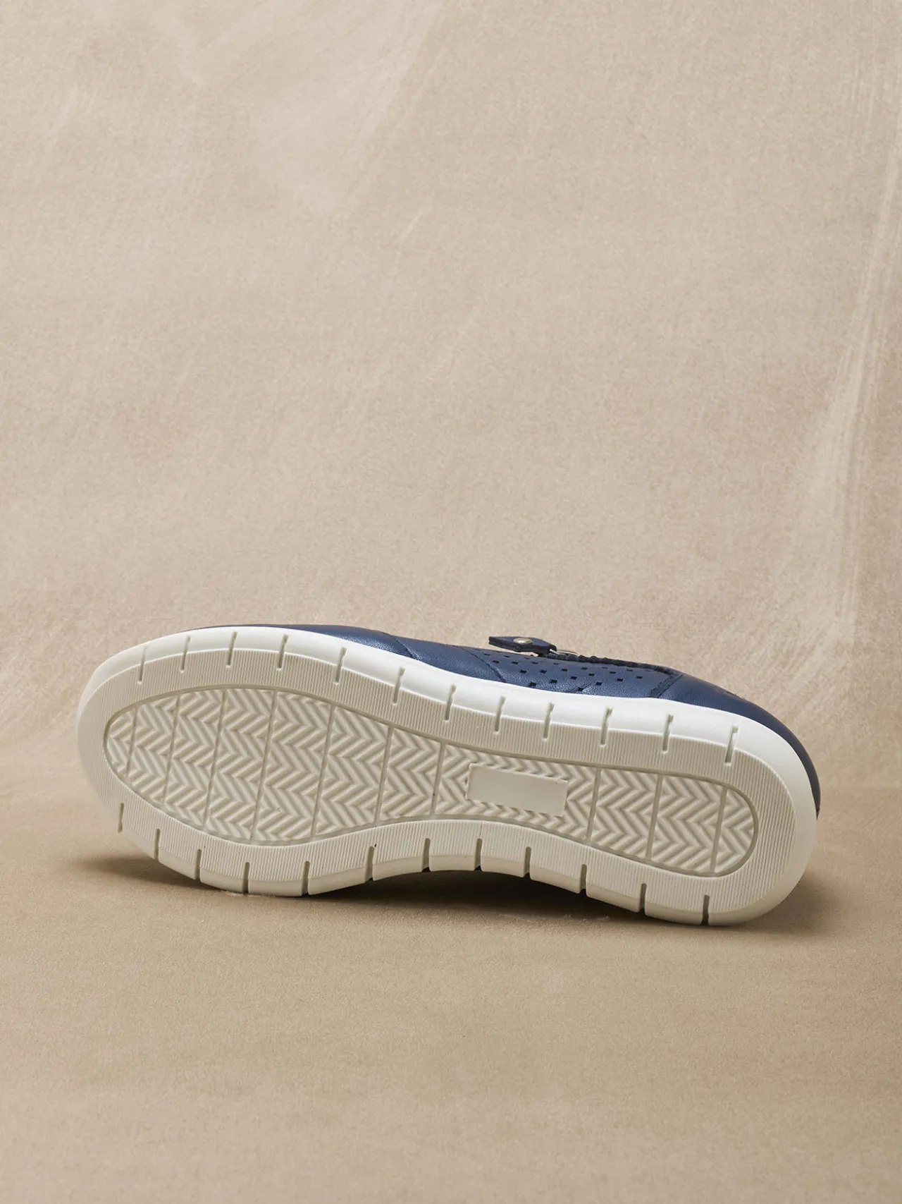 Baskets cuir à aérosemelle® amovible