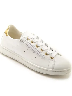 Baskets cuir à aérosemelle® amovible