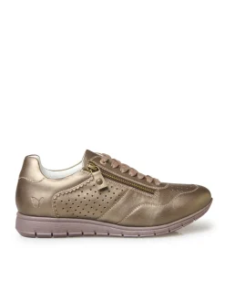 Baskets cuir à aérosemelle amovible