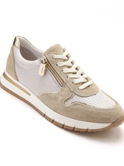 Baskets fantaisie zippées et lacées