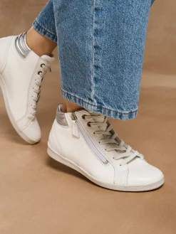 Baskets montantes semelle amovible