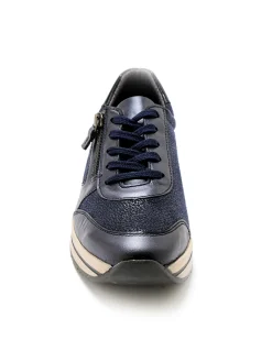 Baskets zip et lacets semelle amovible