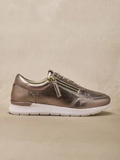 Baskets zip et lacets semelle amovible