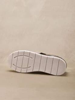 Baskets zip et lacets semelle amovible