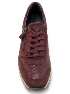 Baskets zip et lacets semelle amovible