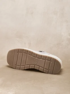 Baskets zippées à semelle amovible