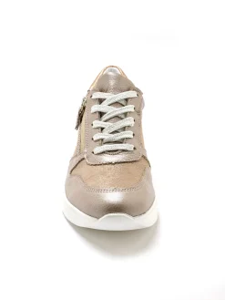 Baskets zippées côté