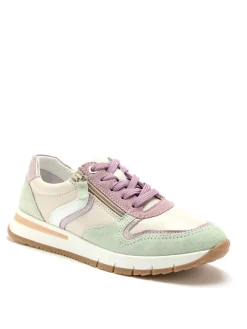 Baskets zippées et lacées