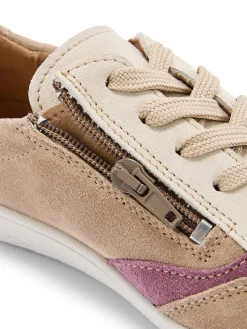 Baskets zippées semelle amovible
