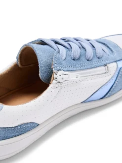 Baskets zippées semelle amovible