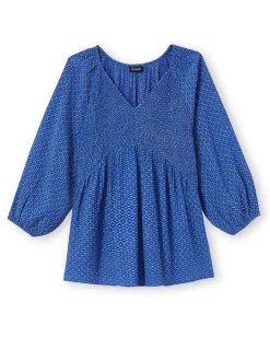 Blouse à smocks