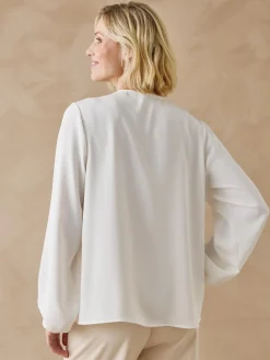 Blouse ample et fluide