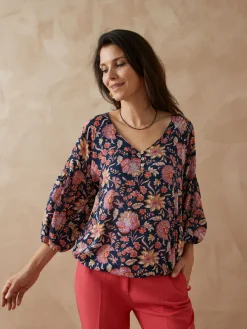 Blouse base élastiquée