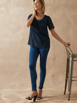 Blouse chic évasée