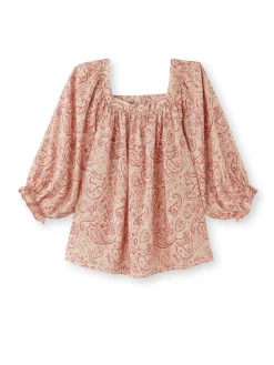 Blouse encolure carrée