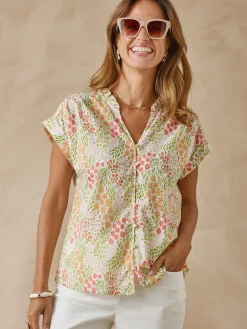 Blouse fluide manches T