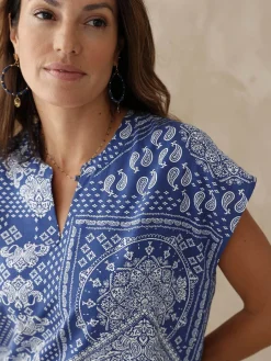 Blouse fluide manches T