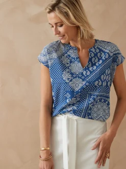 Blouse fluide manches T