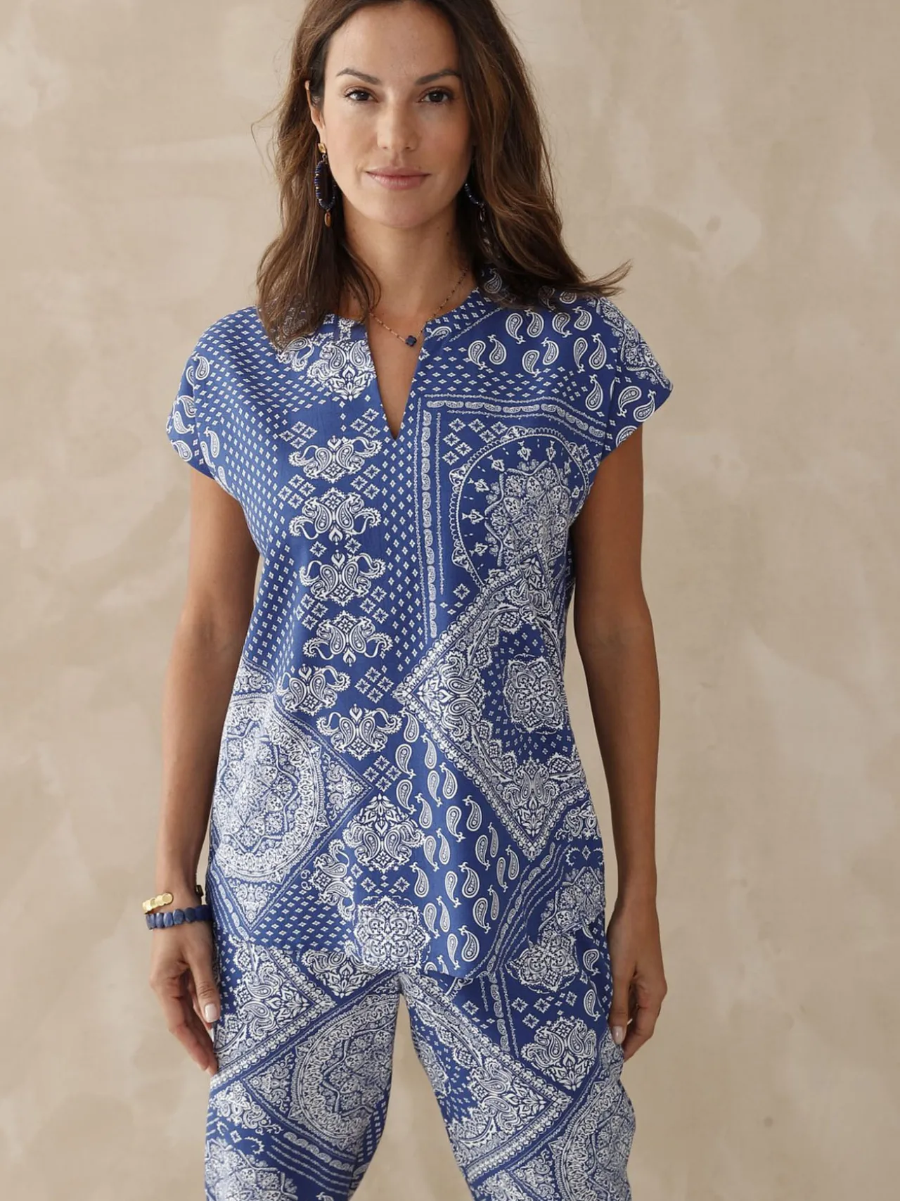 Blouse fluide manches T