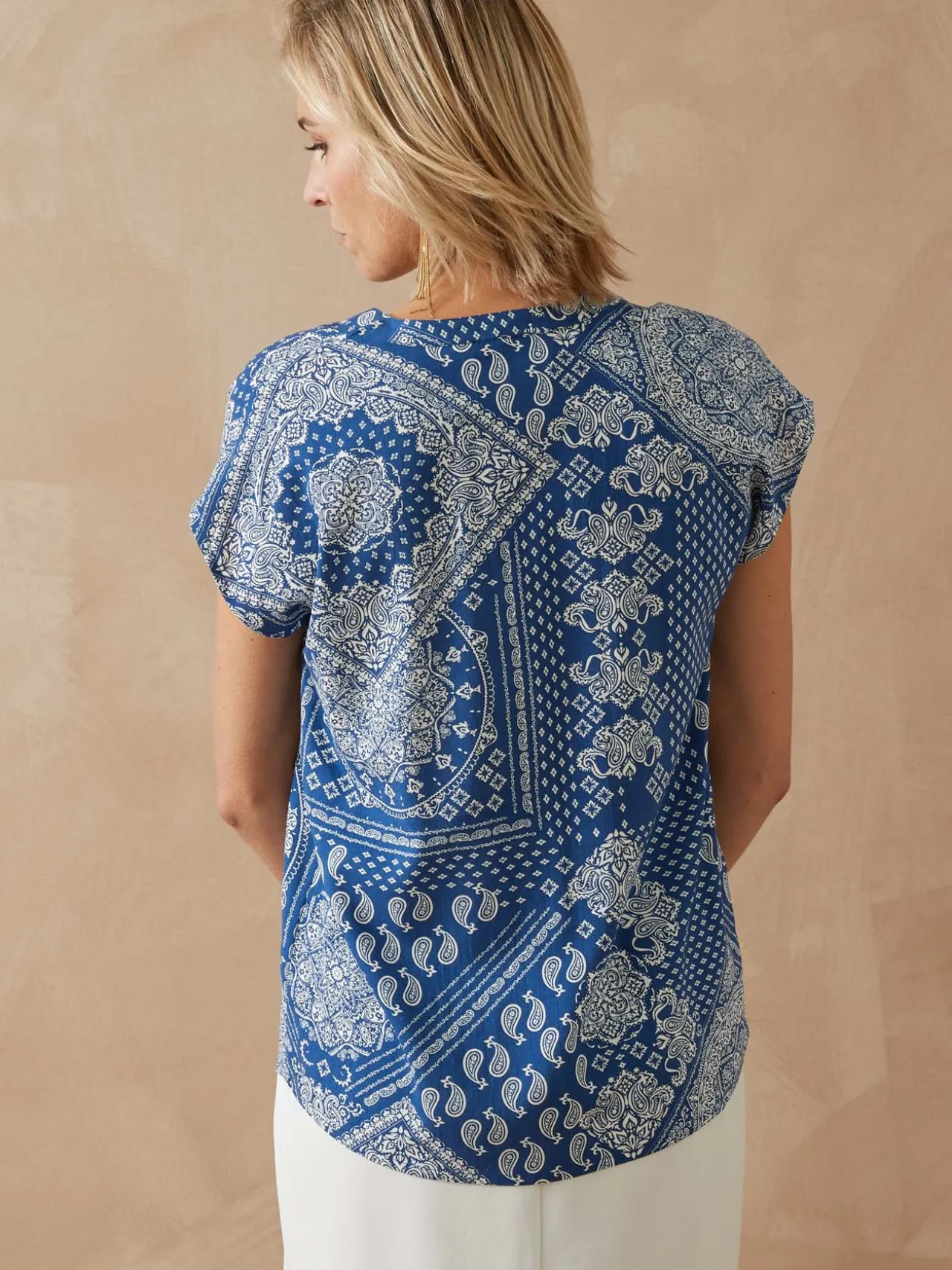 Blouse fluide manches T