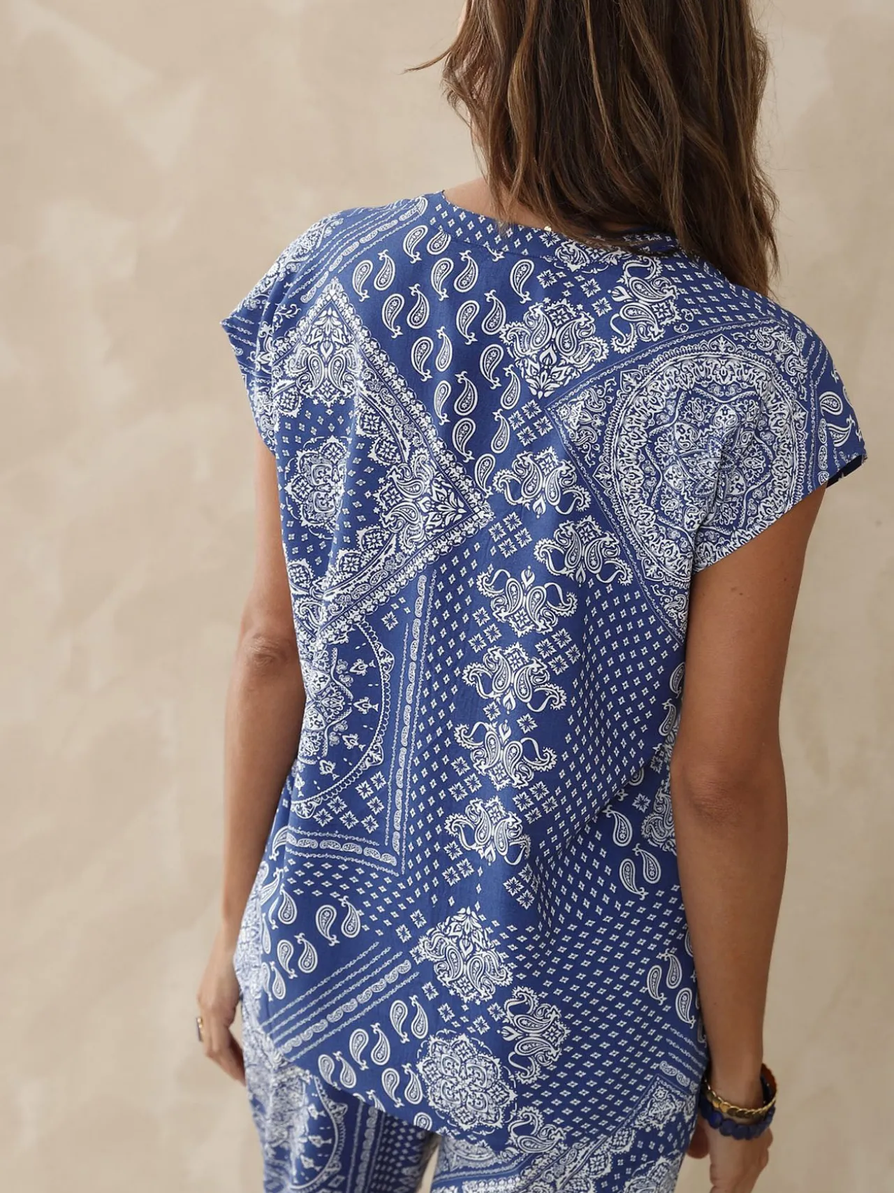 Blouse fluide manches T