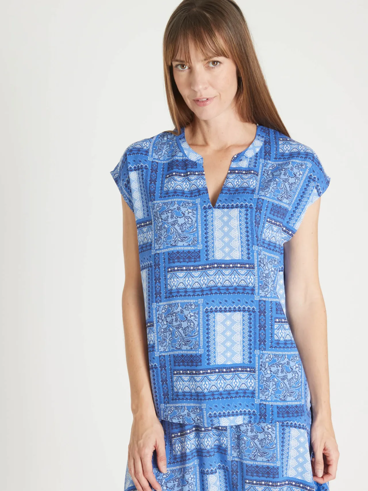 Blouse fluide manches T