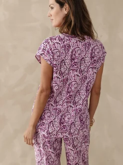 Blouse fluide manches T