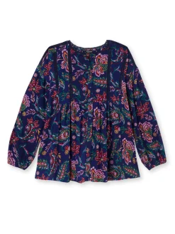 Blouse forme boîte