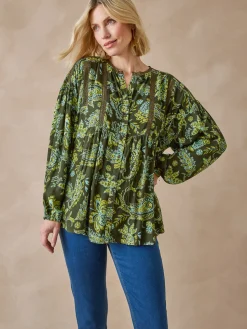 Blouse forme boîte