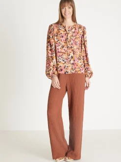 Blouse manches bouffantes