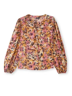 Blouse manches bouffantes