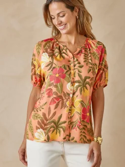 Blouse toute boutonnée