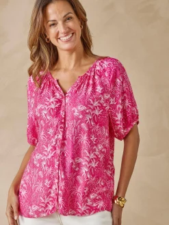 Blouse toute boutonnée