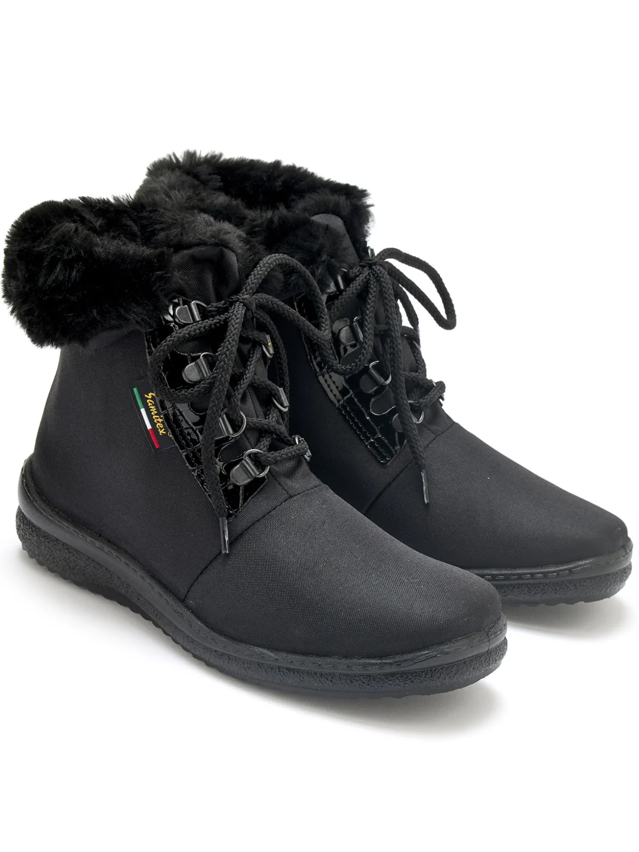 Boots à lacets imperméables